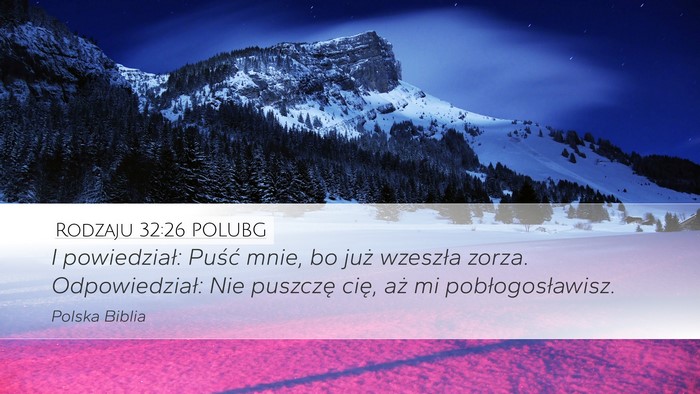 Rodzaju 32:26 POLUBG Bible Verse Image
