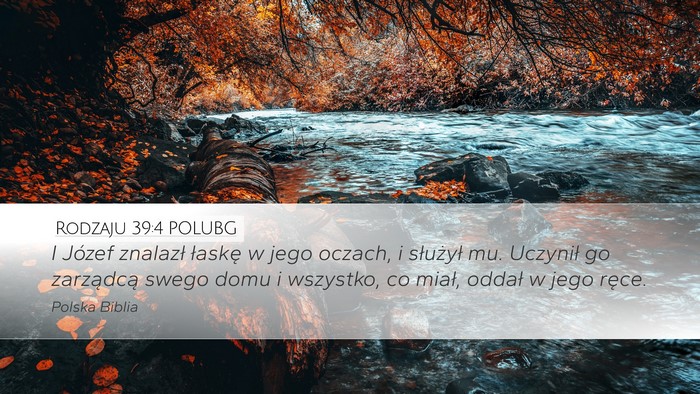 Rodzaju 39:4 POLUBG Bible Verse Image