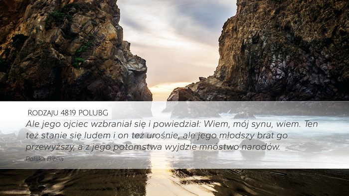 Rodzaju 48:19 POLUBG Bible Verse Image