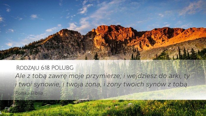 Rodzaju 6:18 POLUBG Bible Verse Image