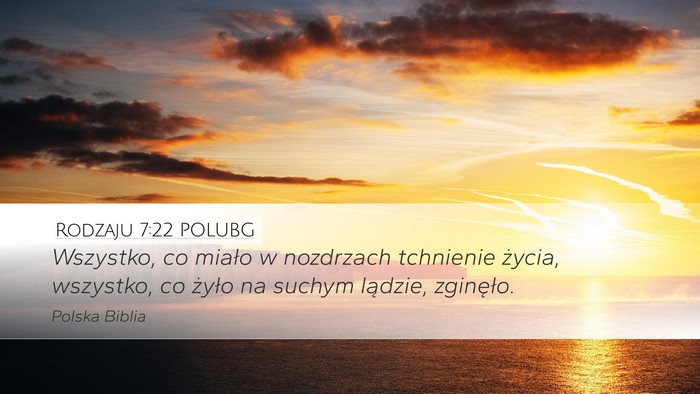 Rodzaju 7:22 POLUBG Bible Verse Image