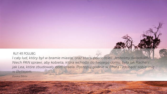 Rut 4:11 POLUBG Bible Verse Image