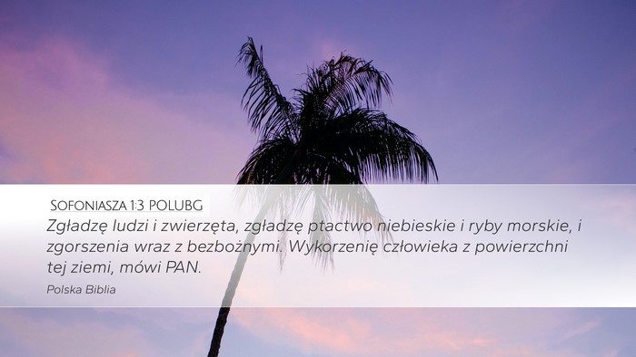 Sofoniasza 1:3 POLUBG Bible Verse Image