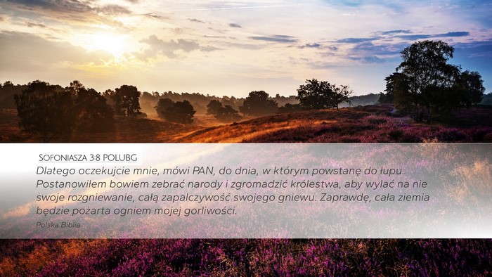 Sofoniasza 3:8 POLUBG Bible Verse Image