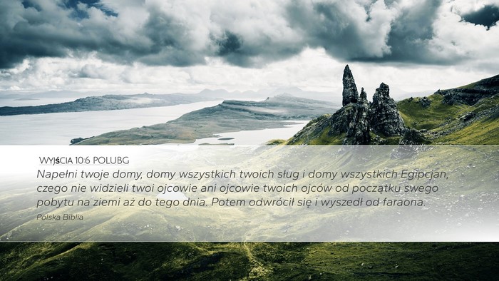 Wyjścia 10:6 POLUBG Bible Verse Image