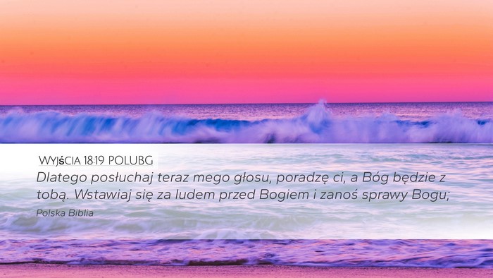 Wyjścia 18:19 POLUBG Bible Verse Image