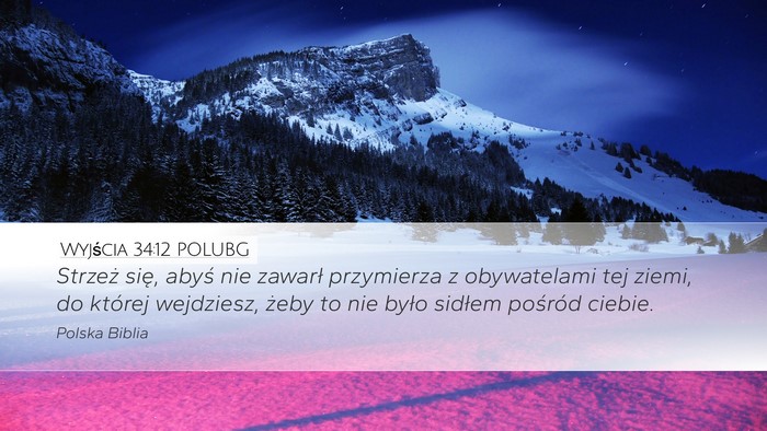 Wyjścia 34:12 POLUBG Bible Verse Image