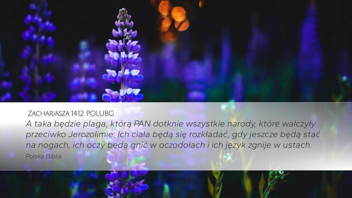 Zachariasza 14:12 POLUBG Bible Verse Image