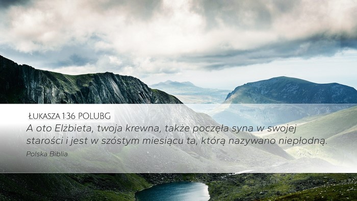 Łukasza 1:36 POLUBG Bible Verse Image