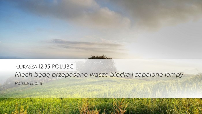Łukasza 12:35 POLUBG Bible Verse Image