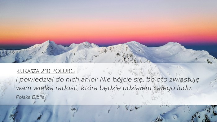 Łukasza 2:10 POLUBG Bible Verse Image