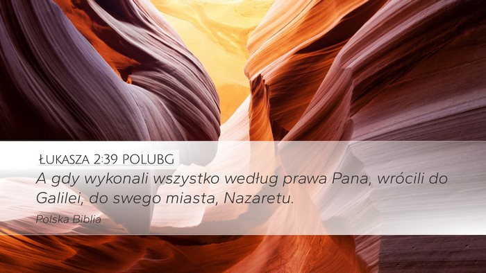 Łukasza 2:39 POLUBG Bible Verse Image