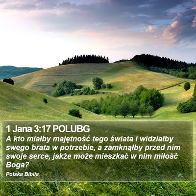 1 Jana 3:17 POLUBG Bible Verse Image