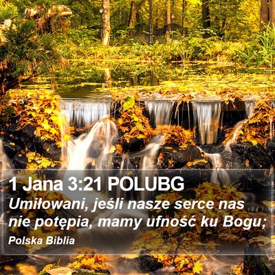 1 Jana 3:21 POLUBG Bible Verse Image
