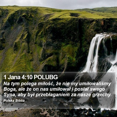1 Jana 4:10 POLUBG Bible Verse Image
