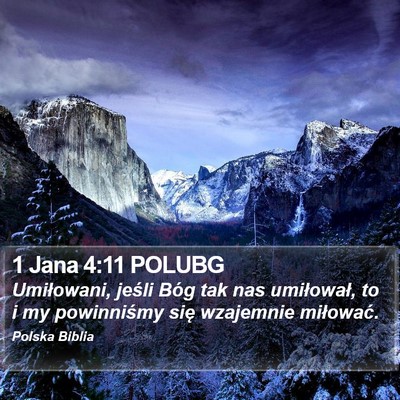 1 Jana 4:11 POLUBG Bible Verse Image