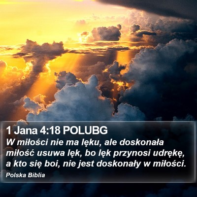 1 Jana 4:18 POLUBG Bible Verse Image