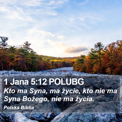1 Jana 5:12 POLUBG Bible Verse Image