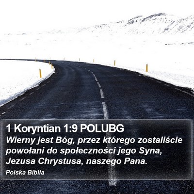 1 Koryntian 1:9 POLUBG Bible Verse Image