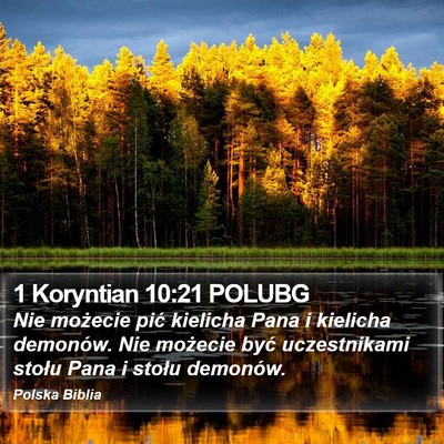 1 Koryntian 10:21 POLUBG Bible Verse Image