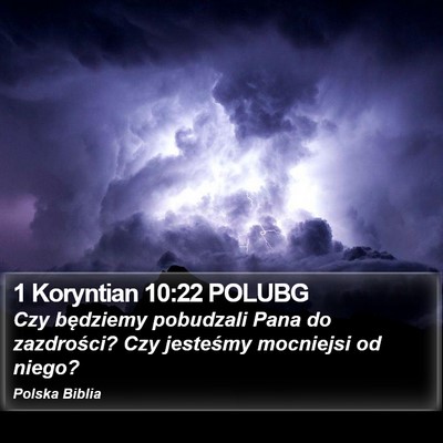 1 Koryntian 10:22 POLUBG Bible Verse Image