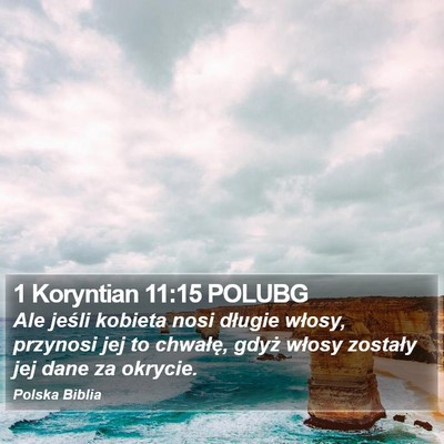 1 Koryntian 11:15 POLUBG Bible Verse Image