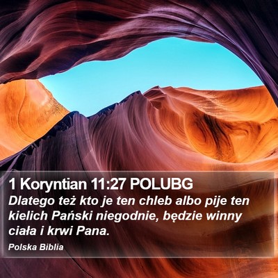 1 Koryntian 11:27 POLUBG Bible Verse Image
