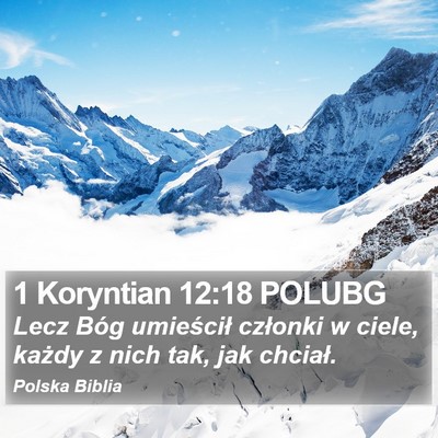 1 Koryntian 12:18 POLUBG Bible Verse Image