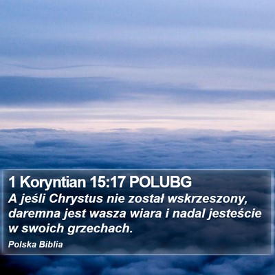 1 Koryntian 15:17 POLUBG Bible Verse Image