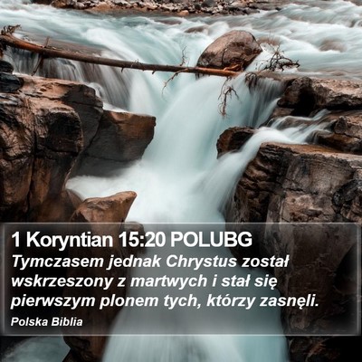 1 Koryntian 15:20 POLUBG Bible Verse Image