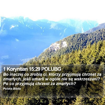 1 Koryntian 15:29 POLUBG Bible Verse Image