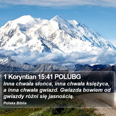 1 Koryntian 15:41 POLUBG Bible Verse Image