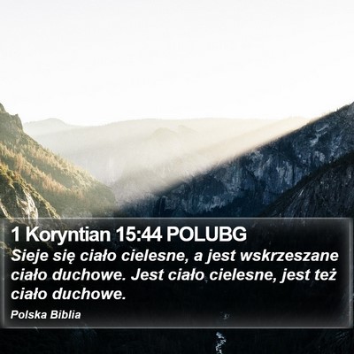 1 Koryntian 15:44 POLUBG Bible Verse Image