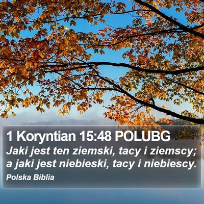 1 Koryntian 15:48 POLUBG Bible Verse Image