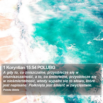 1 Koryntian 15:54 POLUBG Bible Verse Image