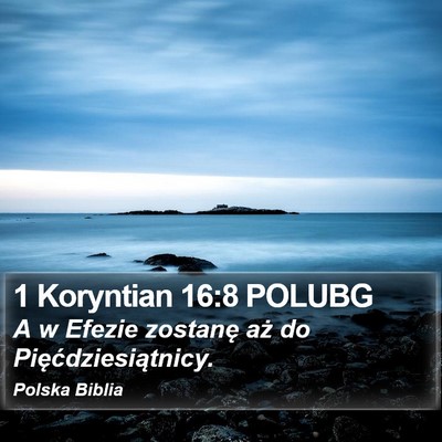 1 Koryntian 16:8 POLUBG Bible Verse Image