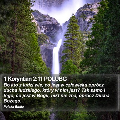 1 Koryntian 2:11 POLUBG Bible Verse Image