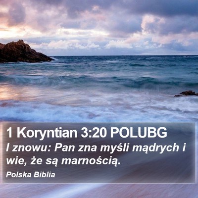 1 Koryntian 3:20 POLUBG Bible Verse Image