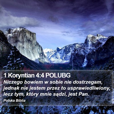 1 Koryntian 4:4 POLUBG Bible Verse Image