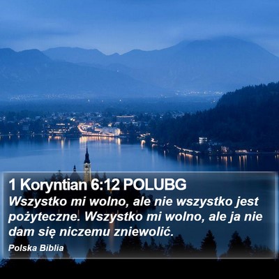1 Koryntian 6:12 POLUBG Bible Verse Image