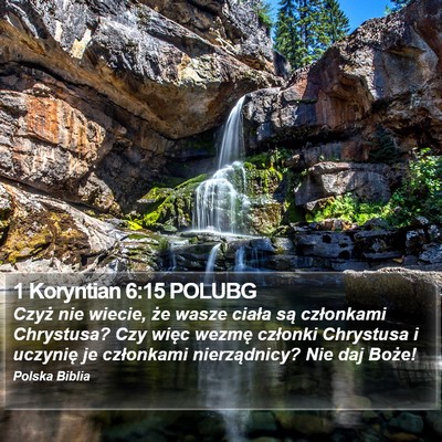 1 Koryntian 6:15 POLUBG Bible Verse Image