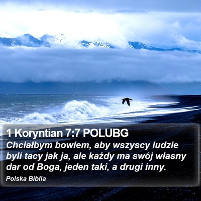 1 Koryntian 7:7 POLUBG Bible Verse Image