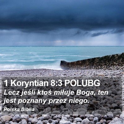 1 Koryntian 8:3 POLUBG Bible Verse Image
