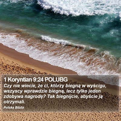 1 Koryntian 9:24 POLUBG Bible Verse Image