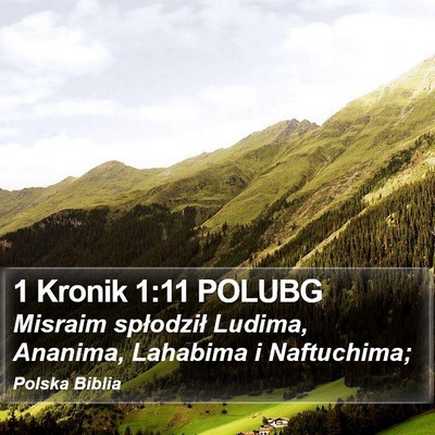 1 Kronik 1:11 POLUBG Bible Verse Image