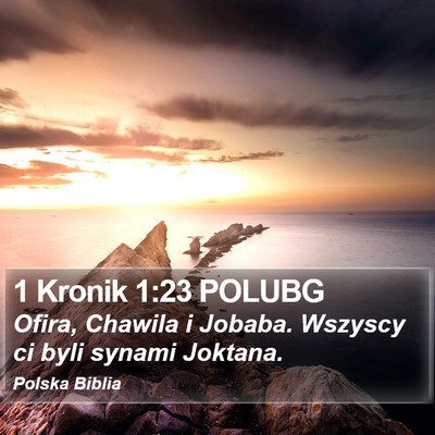1 Kronik 1:23 POLUBG Bible Verse Image