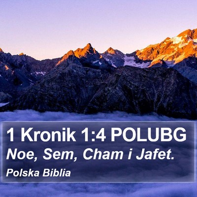 1 Kronik 1:4 POLUBG Bible Verse Image