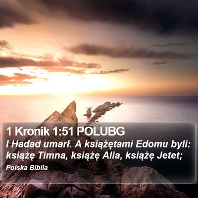 1 Kronik 1:51 POLUBG Bible Verse Image