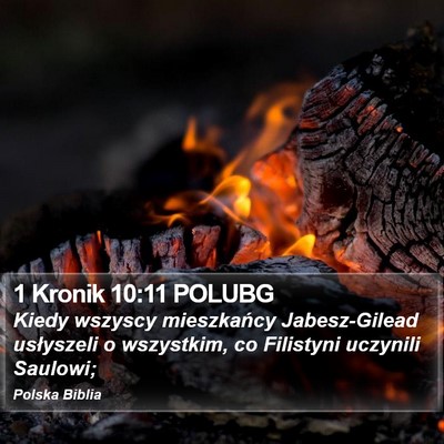 1 Kronik 10:11 POLUBG Bible Verse Image