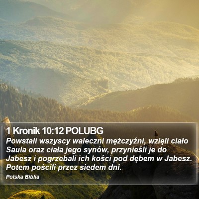 1 Kronik 10:12 POLUBG Bible Verse Image